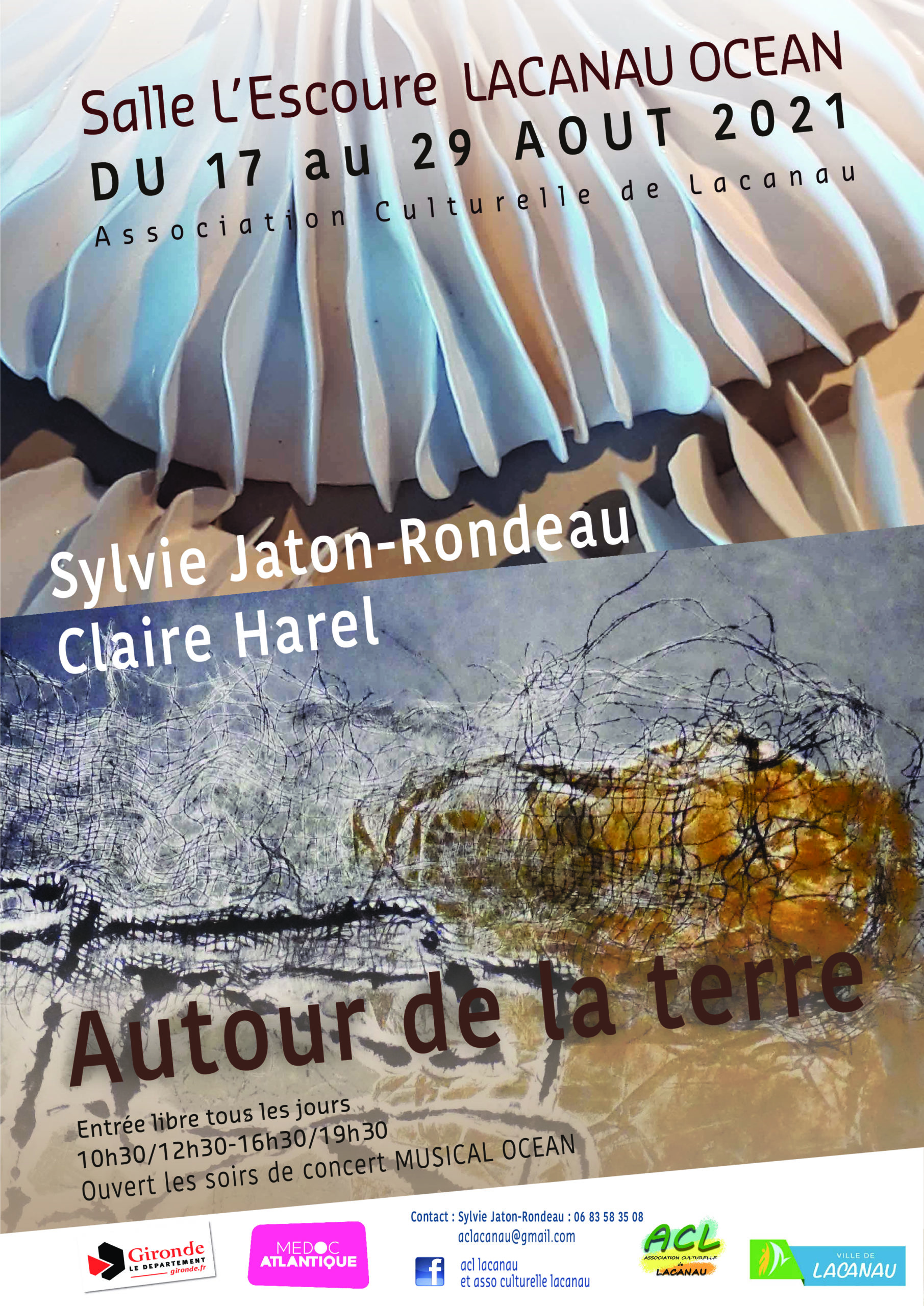 Sylvie Jaton-Rondeau, Claire Harel à Lacanau